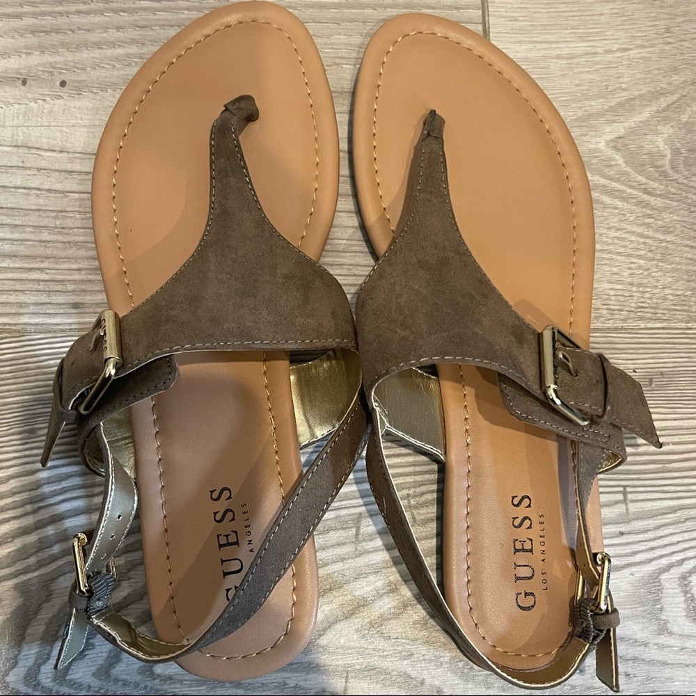 Guess Dressy Sandals Green Adjustable